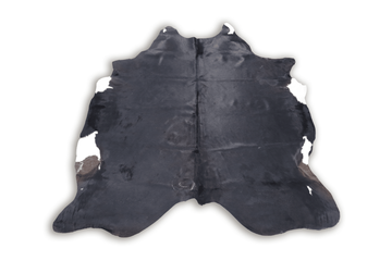 Black White Cowhide (6.11 X 5.7 ft.) Exact As Photo BRAZILIAN Cowhide Rug | 100% Natural Cowhide Area Rug | Real Leather Cow Skin Rug | BZ122