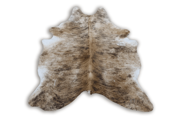 Brindle (6.10 X 5.2 ft.) Exact As Photo BRAZILIAN Cowhide Rug | 100% Natural Cowhide Area Rug | Real Leather Cow Skin Rug | BZ222