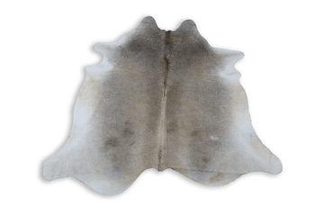Grey White (7.1 X 6.5 ft.) Exact As Photo BRAZILIAN Cowhide Rug | 100% Natural Cowhide Area Rug | Real Leather Cow Skin Rug | BZ356