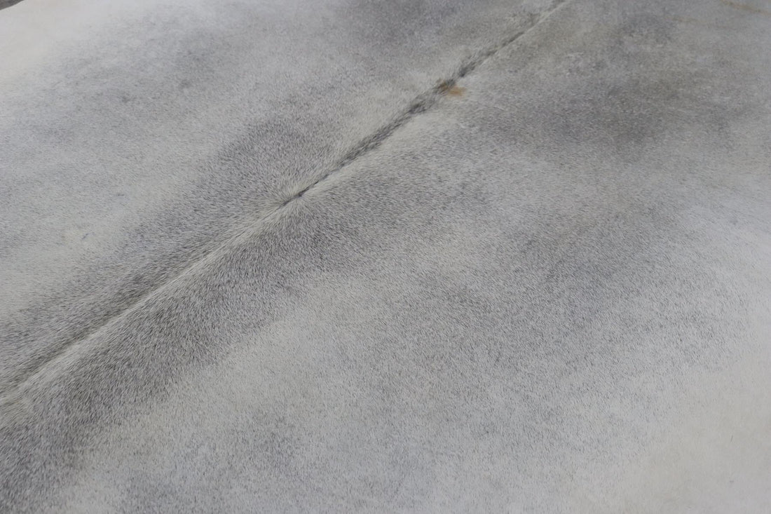 Grey (7.2 X 6.5 ft.) Exact As Photo BRAZILIAN Cowhide Rug | 100% Natural Cowhide Area Rug | Real Leather Cow Skin Rug | BZ357