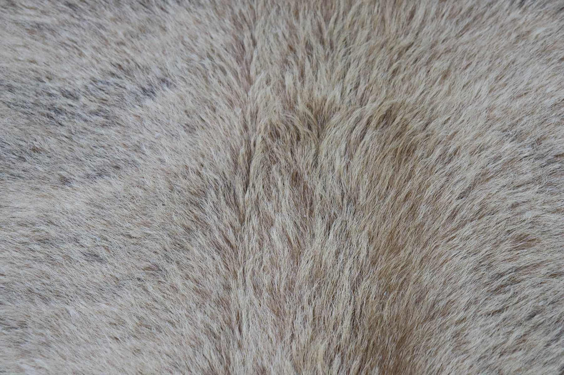 Light Brownish Grey (6.6 X 5.11 ft.) Exact As Photo BRAZILIAN Cowhide Rug | 100% Natural Cowhide Area Rug | Real Leather Cow Skin Rug | BZ370