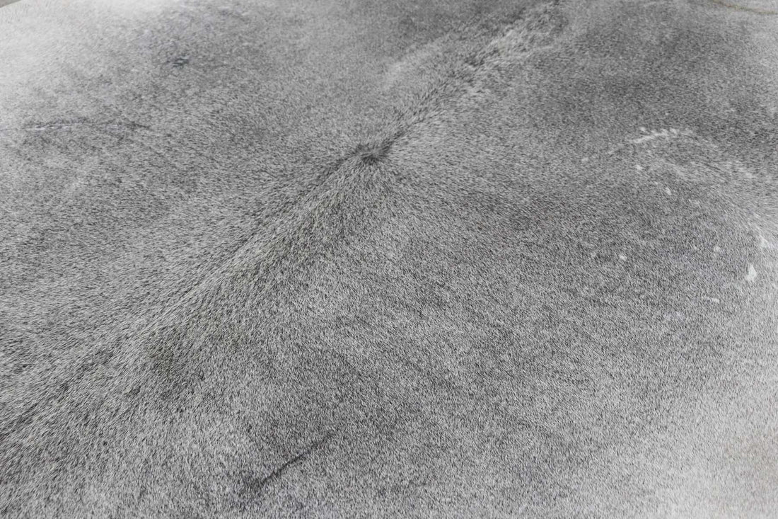 Grey (6.9 X 6.7 ft.) Exact As Photo BRAZILIAN Cowhide Rug | 100% Natural Cowhide Area Rug | Real Leather Cow Skin Rug | BZ372