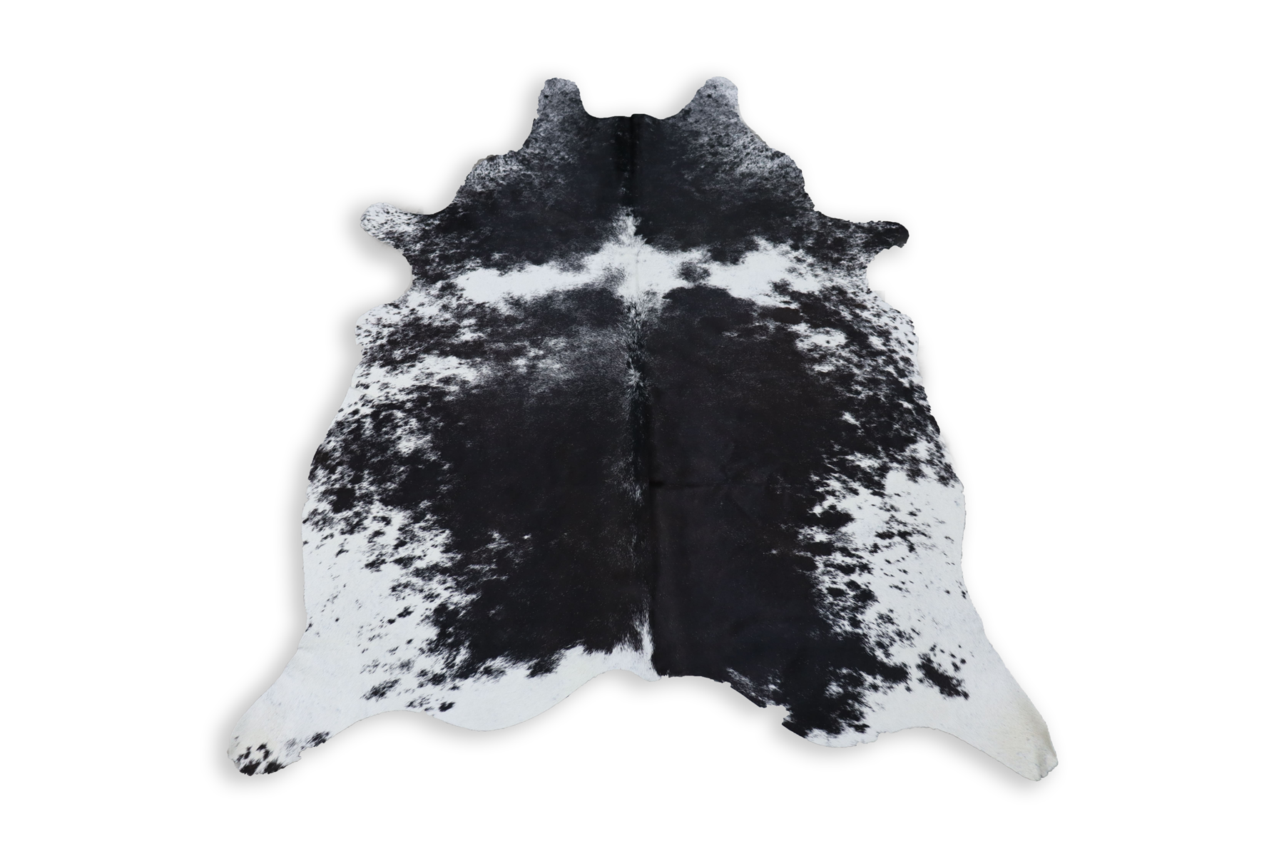 Black and White Cowhide Rug online MEDIUM Cowhide Cow Skin Hair On Brazilian Leather Area Rug, High Quality Cow Hide 5 X 5