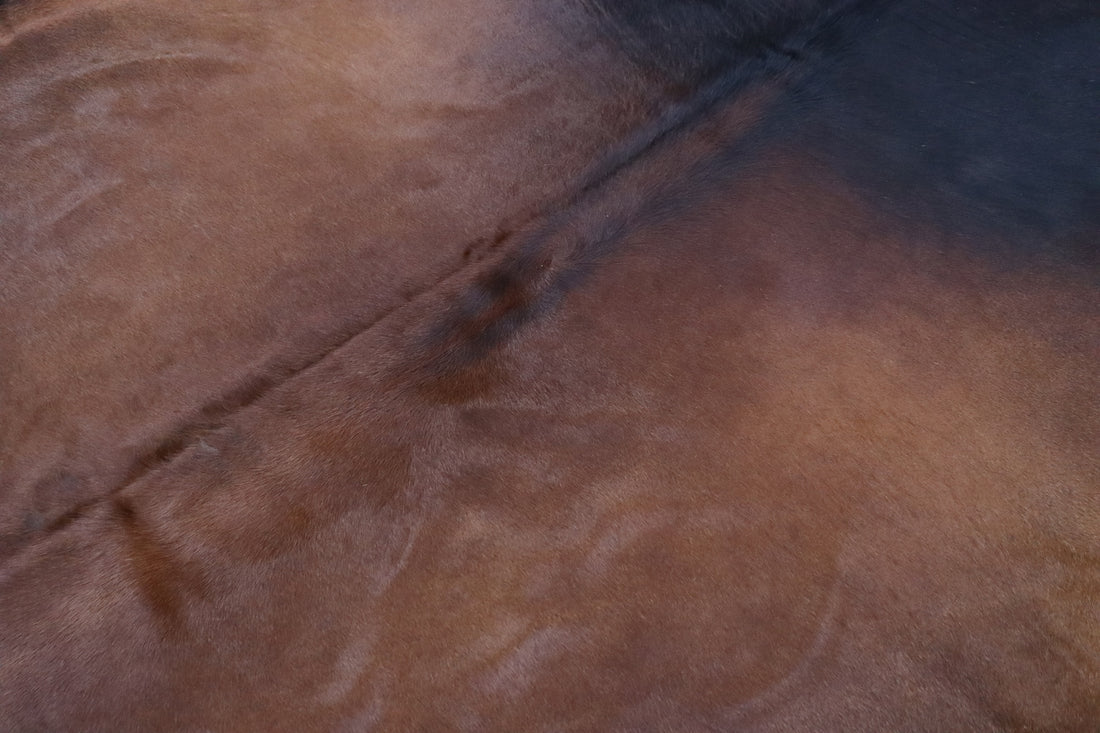 Tricolor (8.3 X 7.6 ft.) Exact As Photo BRAZILIAN Cowhide Rug | 100% Natural Cowhide Area Rug | Real Leather Cow Skin Rug | BZ459