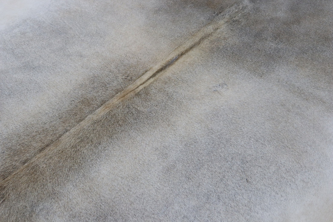 Grey (6.6 X 6.9 ft.) Exact As Photo BRAZILIAN Cowhide Rug | 100% Natural Cowhide Area Rug | Real Leather Cow Skin Rug | BZ468