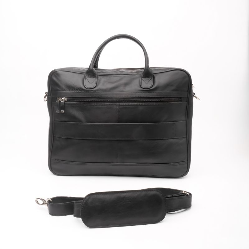 100% Real Leather Laptop Bag | Handmade Office Leather Bag