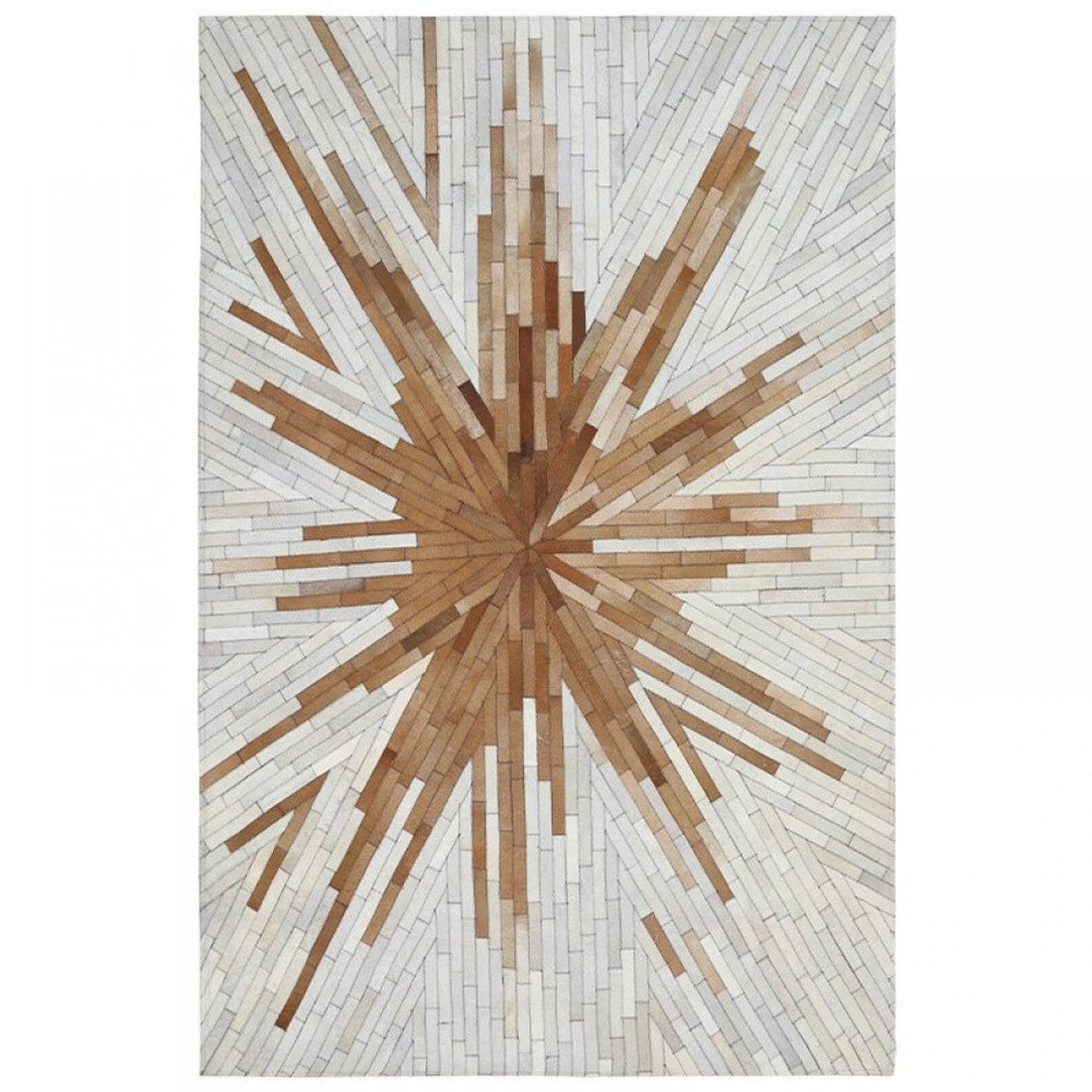 HANDMADE 100% Natural COWHIDE RUG | Patchwork Cowhide Area Rug | Real Cowhide Hallway Runner | Hair on Leather Cowhide Carpet | PR10