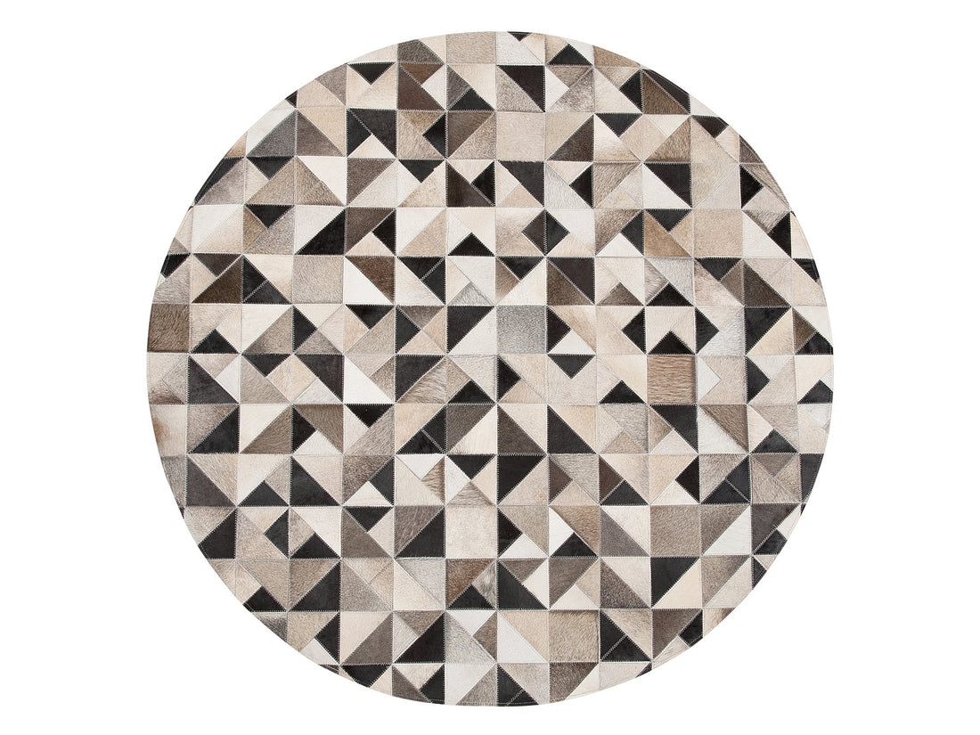 HANDMADE 100% Natural COWHIDE RUG | Patchwork Cowhide Area Rug | Hair on Leather Cowhide Carpet | PR165