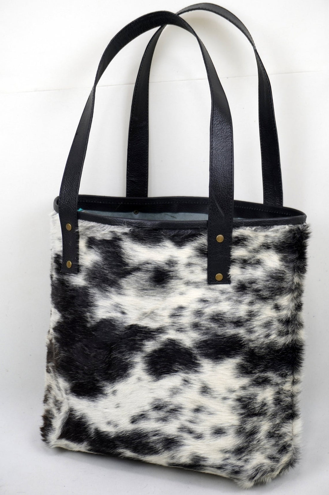 Natural Cowhide Tote Bags | Hair On Leather Cow Hide Handbags | Shoulder Bags | TB101