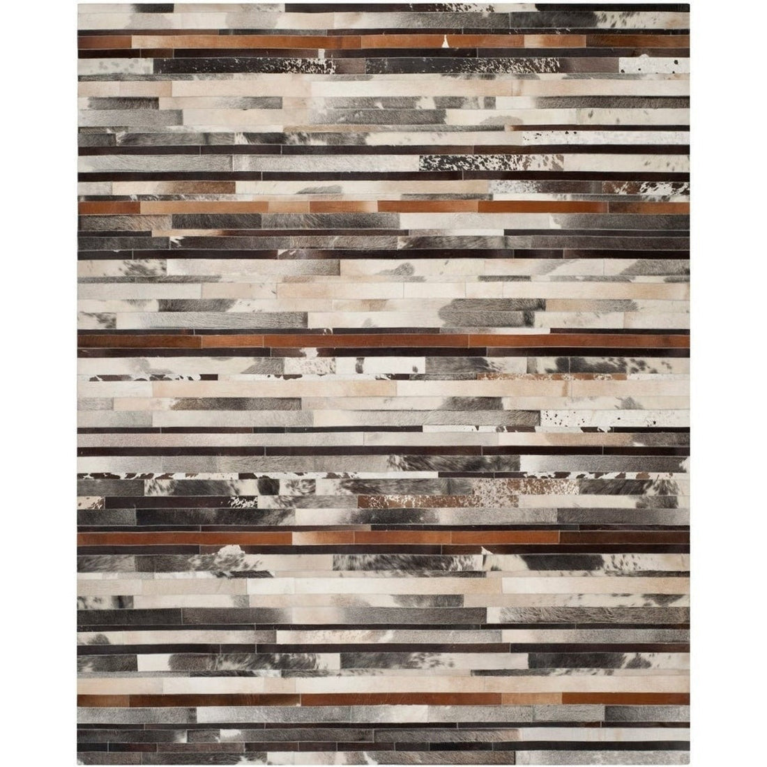 HANDMADE 100% Natural COWHIDE RUG | Patchwork Cowhide Area Rug | Real Cowhide Hallway Runner | Hair on Leather Cowhide Carpet | PR23