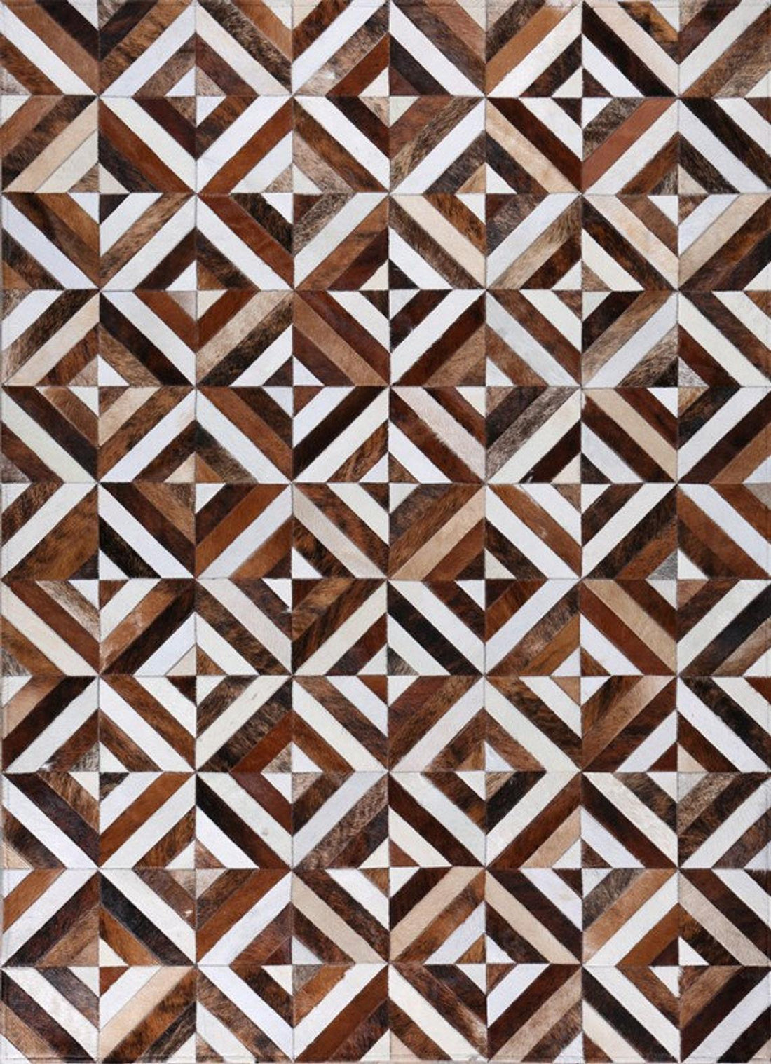 Unique Design, HANDMADE Multicolor Patchwork RUG | Real Cowhide Hallway Runner | Leather Carpet | PR185