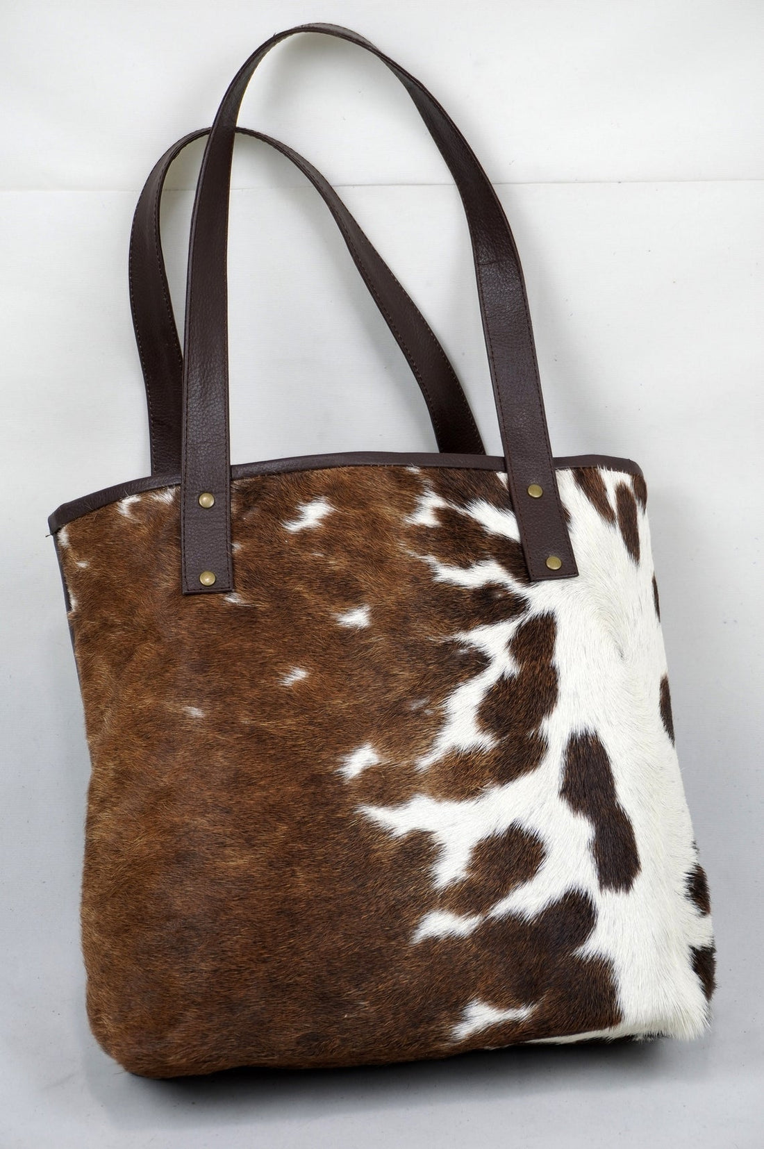 Natural Cowhide Tote Bags | Hair On Leather Cow Hide Handbags | Shoulder Bags | TB104