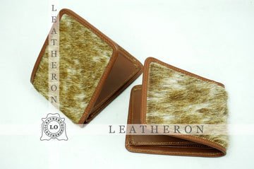 Bifold Cowhide Wallets!! 100% Natural Hair on Cowhide Leather Bifold Wallets | Cow Skin Leather Purses and Wallets