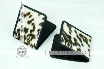 Bifold Cowhide Wallets!! 100% Natural Hair on Cowhide Leather Bifold Wallets | Cow Skin Leather Purses and Wallets