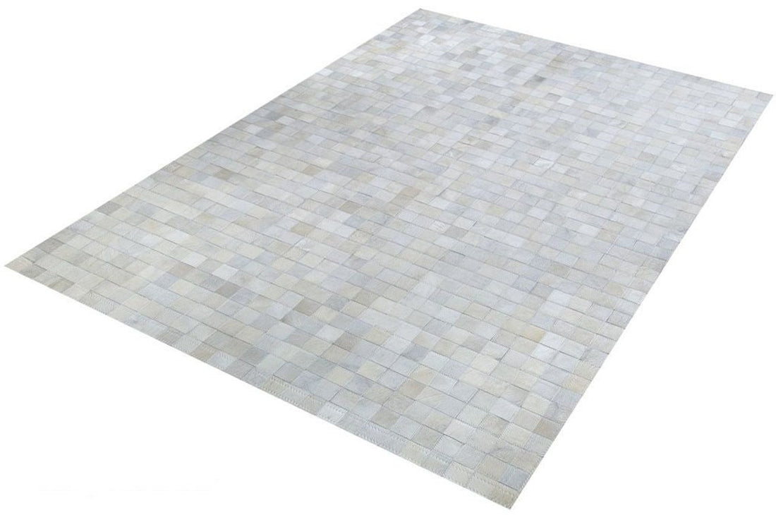 HANDMADE 100% Natural COWHIDE RUG | Patchwork Cowhide Area Rug | Real Cowhide Hallway Runner | Hair on Leather Cowhide Carpet | PR6