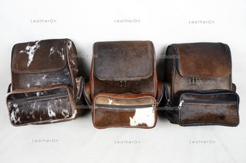 Large Backpack!! Exact as Photo, Natural Cowhide Backpack | 100% Hair On Cowhide Leather Diaper Bag | Real Cow skin Backpack
