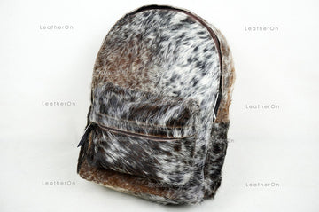 Backpack!! Natural Cowhide Backpack | 100% Real Hair On Cowhide Leather Backpack | Cowhide Shoulder Bag | Hair on Leather Backpack | BP66