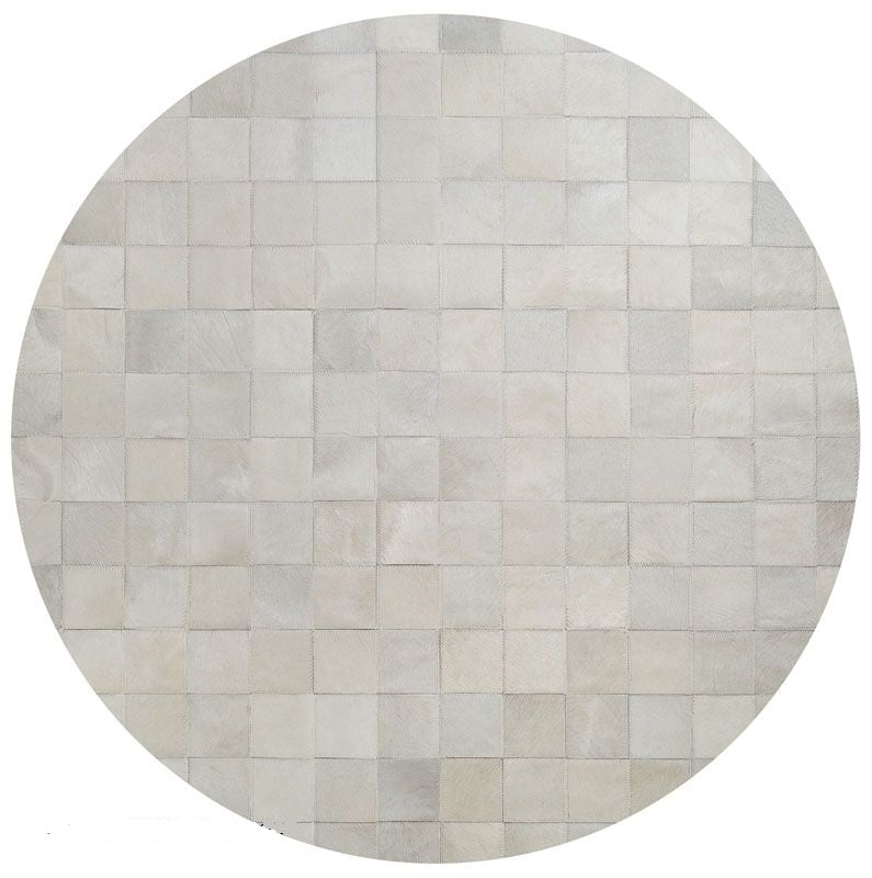 HANDMADE 100% Natural COWHIDE RUG | Patchwork Cowhide Area Rug | Hair on Leather Cowhide Carpet | PR85