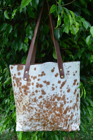 Women's Cowhide Leather Tote Bags