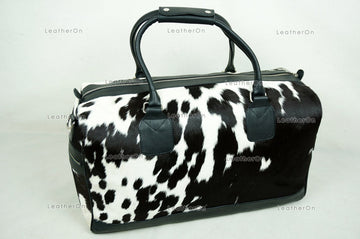 Cowhide Leather Duffle Bags