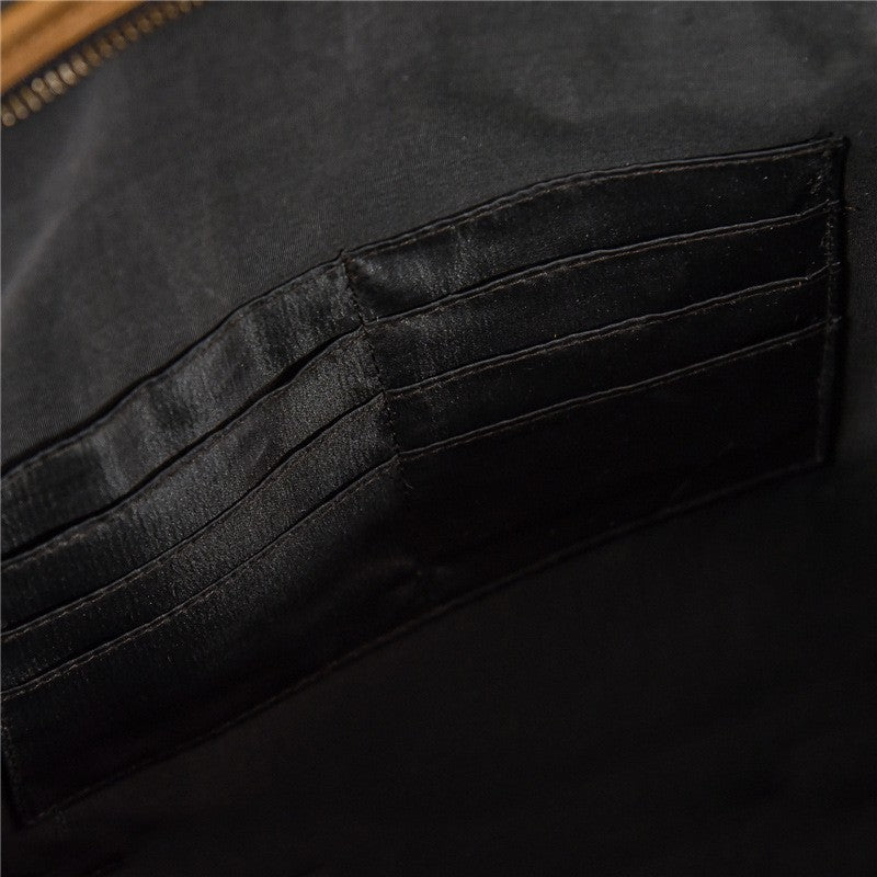 Crazy Horse Leather Laptop Briefcase – 3 Compartment Business Messenger Bag for Men & Women