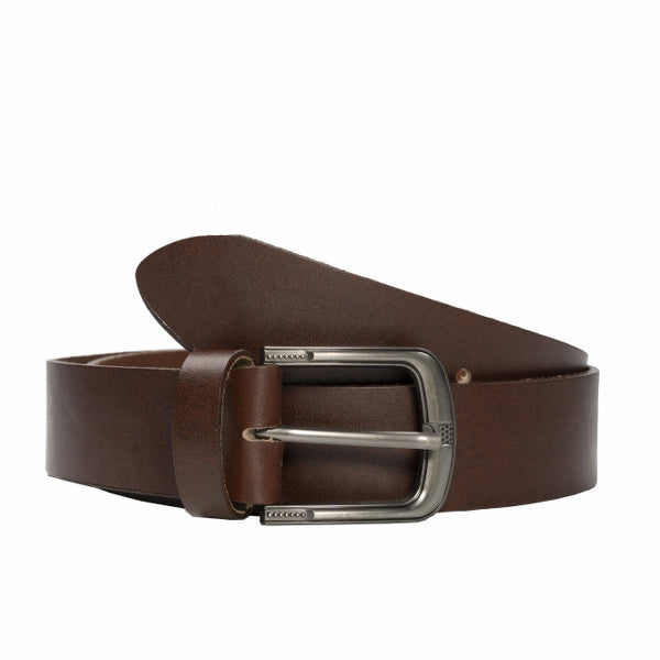 Elevate Your Look with our Dark Brown Real Leather Belt