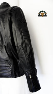 Handmade Leather Jacket  | 100% Genuine Cow Leather Jacket | Real Biker Leather Jacket
