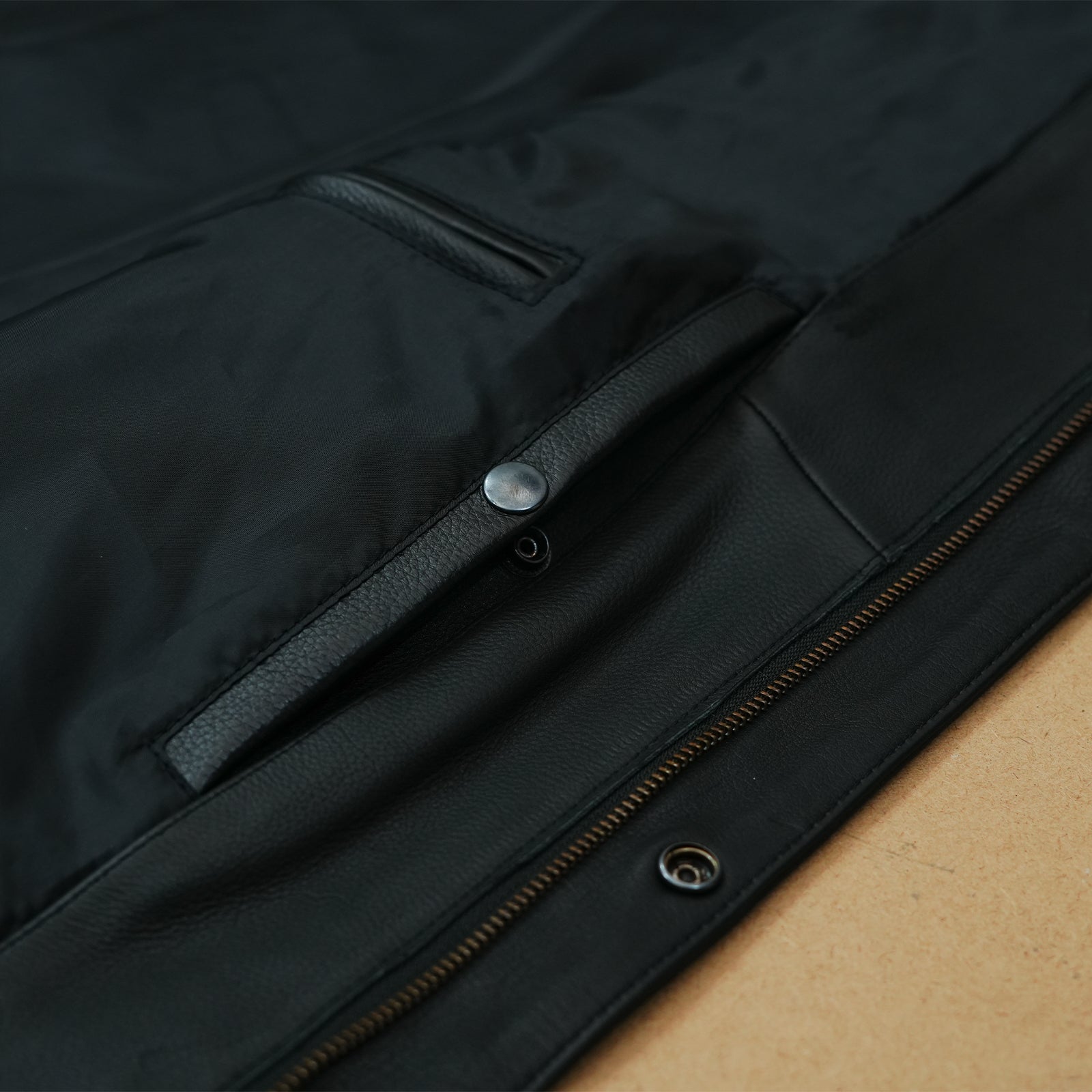 Real Leather Biker Vest - Classic Leather Moto V-Shape Neck Waistcoat - Stylish Casual Fit for all occasions and seasons