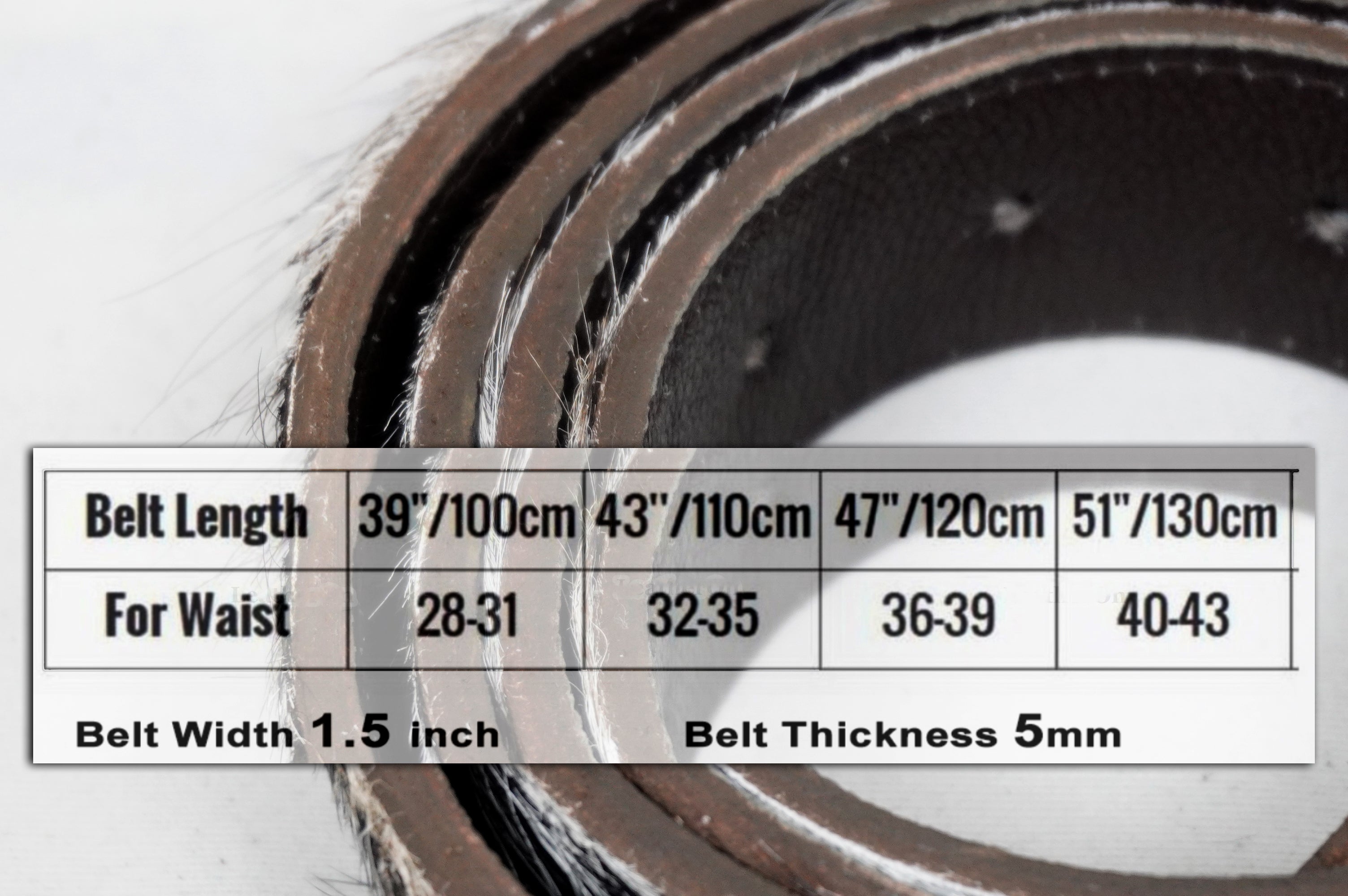 Elevate Your Look with our Dark Brown Real Leather Belt