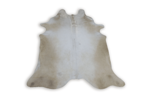 Beige White (7.1 X 5.7 ft.) Exact As Photo BRAZILIAN Cowhide Rug | 100% Natural Cowhide Area Rug | Real Leather Cow Skin Rug | BZ127