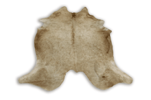 Load image into Gallery viewer, Brown Beige (7.1 X 6.4 ft.) Exact As Photo BRAZILIAN Cowhide Rug | 100% Natural Cowhide Area Rug | Real Leather Cow Skin Rug | BZ157

