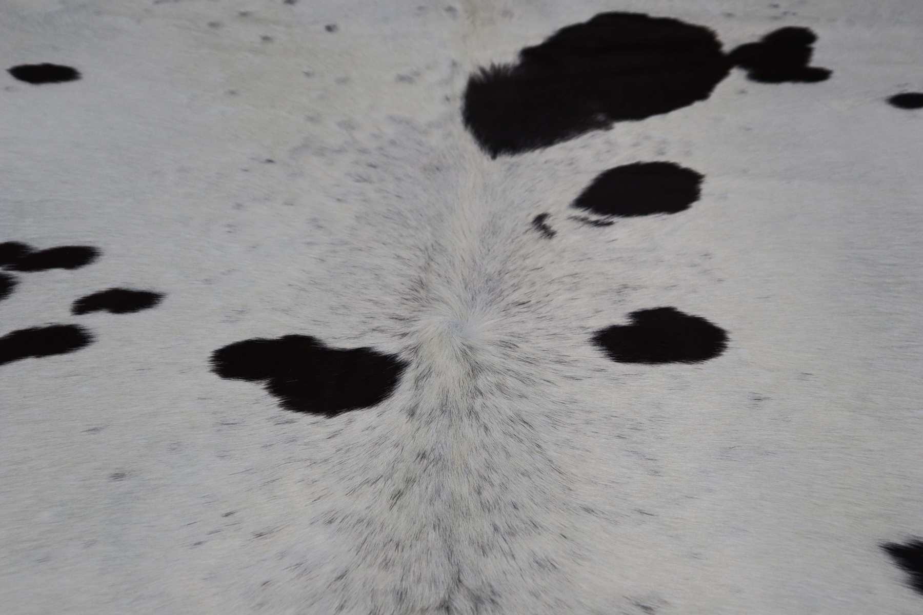 White Black (6.9 X 5.11 ft.) Exact As Photo BRAZILIAN Cowhide Rug | 100% Natural Cowhide Area Rug | Real Leather Cow Skin Rug | BZ165