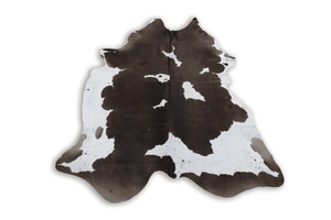 Tricolor (6.11 X 5.8 ft.) Exact As Photo BRAZILIAN Cowhide Rug | 100% Natural Cowhide Area Rug | Real Leather Cow Skin Rug | BZ179