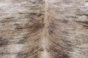 Brindle (6.10 X 5.2 ft.) Exact As Photo BRAZILIAN Cowhide Rug | 100% Natural Cowhide Area Rug | Real Leather Cow Skin Rug | BZ222