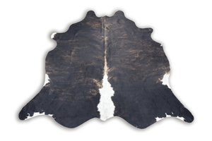 Tricolor (6 X 5.10 ft.) Exact As Photo BRAZILIAN Cowhide Rug | 100% Natural Cowhide Area Rug | Real Leather Cow Skin Rug | BZ226