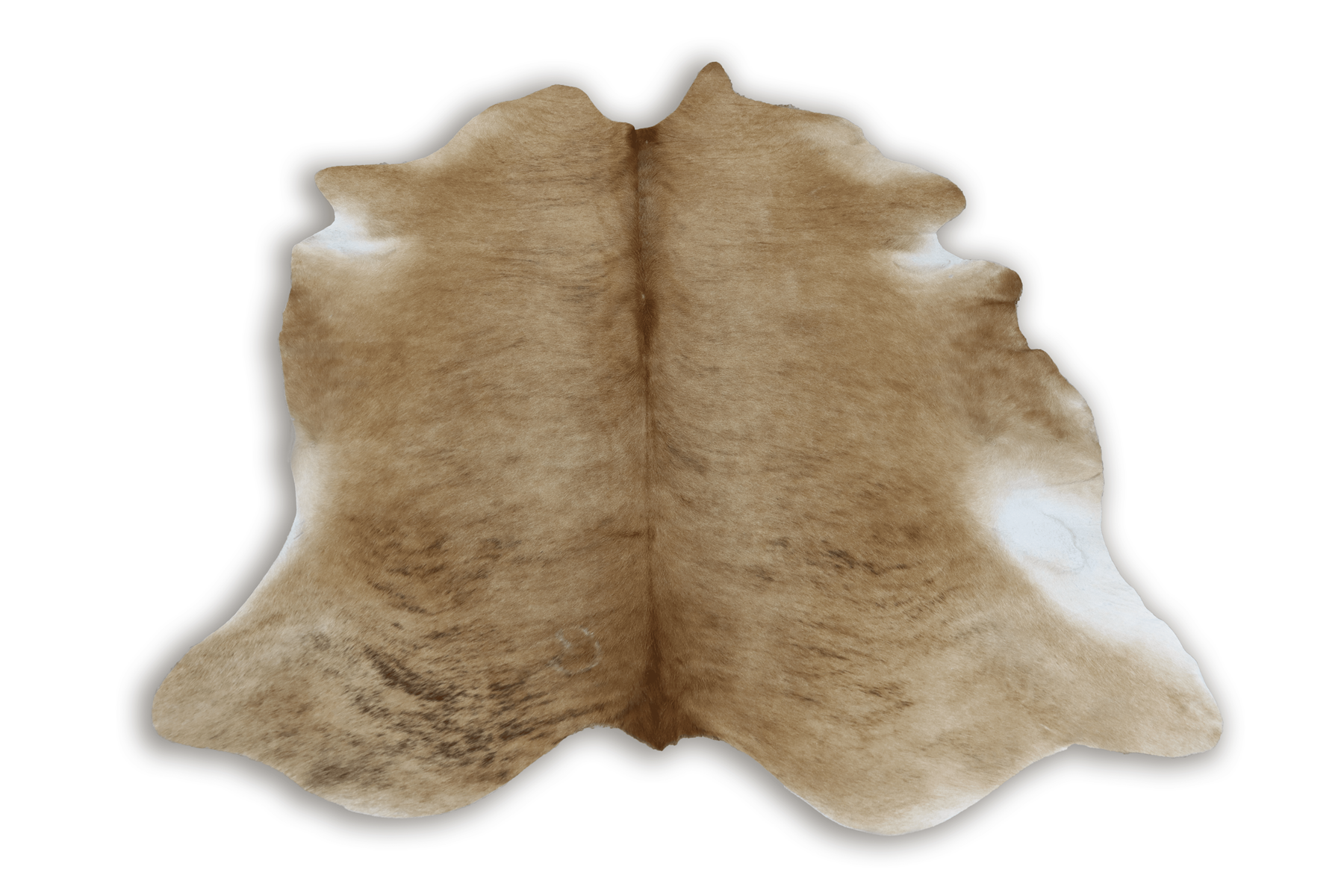 Brown Beige White (6.9 X 6.2 ft.) Exact As Photo BRAZILIAN Cowhide Rug | 100% Natural Cowhide Area Rug | Real Leather Cow Skin Rug | BZ231