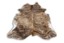 Load image into Gallery viewer, Brindle (7 X 5.10 ft.) Exact As Photo BRAZILIAN Cowhide Rug | 100% Natural Cowhide Area Rug | Real Leather Cow Skin Rug | BZ232
