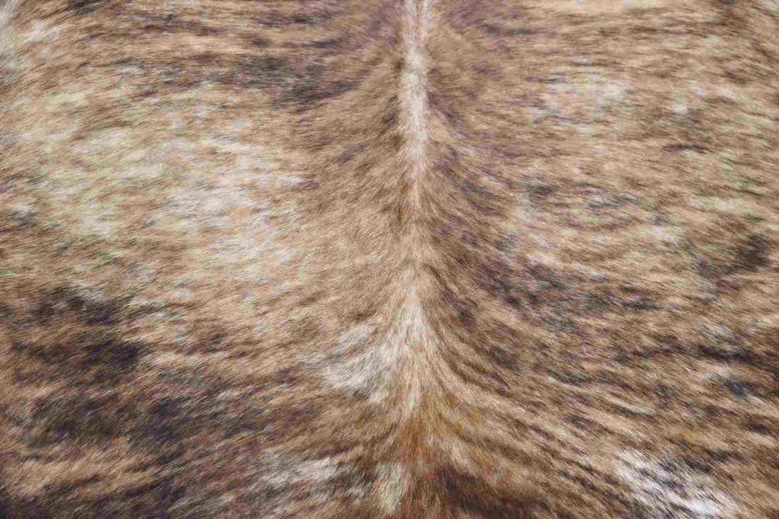 Brindle (7 X 5.10 ft.) Exact As Photo BRAZILIAN Cowhide Rug | 100% Natural Cowhide Area Rug | Real Leather Cow Skin Rug | BZ232