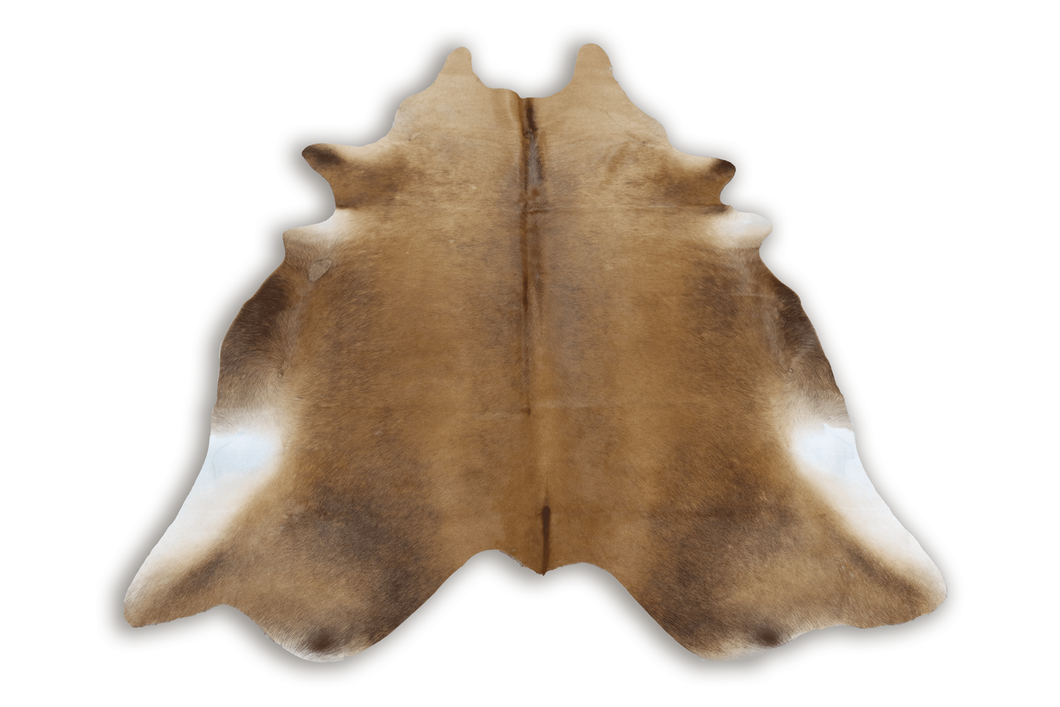 Brown (7.6 X 6.2 ft.) Exact As Photo BRAZILIAN Cowhide Rug | 100% Natural Cowhide Area Rug | Real Leather Cow Skin Rug | BZ237