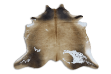 Load image into Gallery viewer, Tricolor (7.3 X 5.11 ft.) Exact As Photo BRAZILIAN Cowhide Rug | 100% Natural Cowhide Area Rug | Real Leather Cow Skin Rug | BZ247
