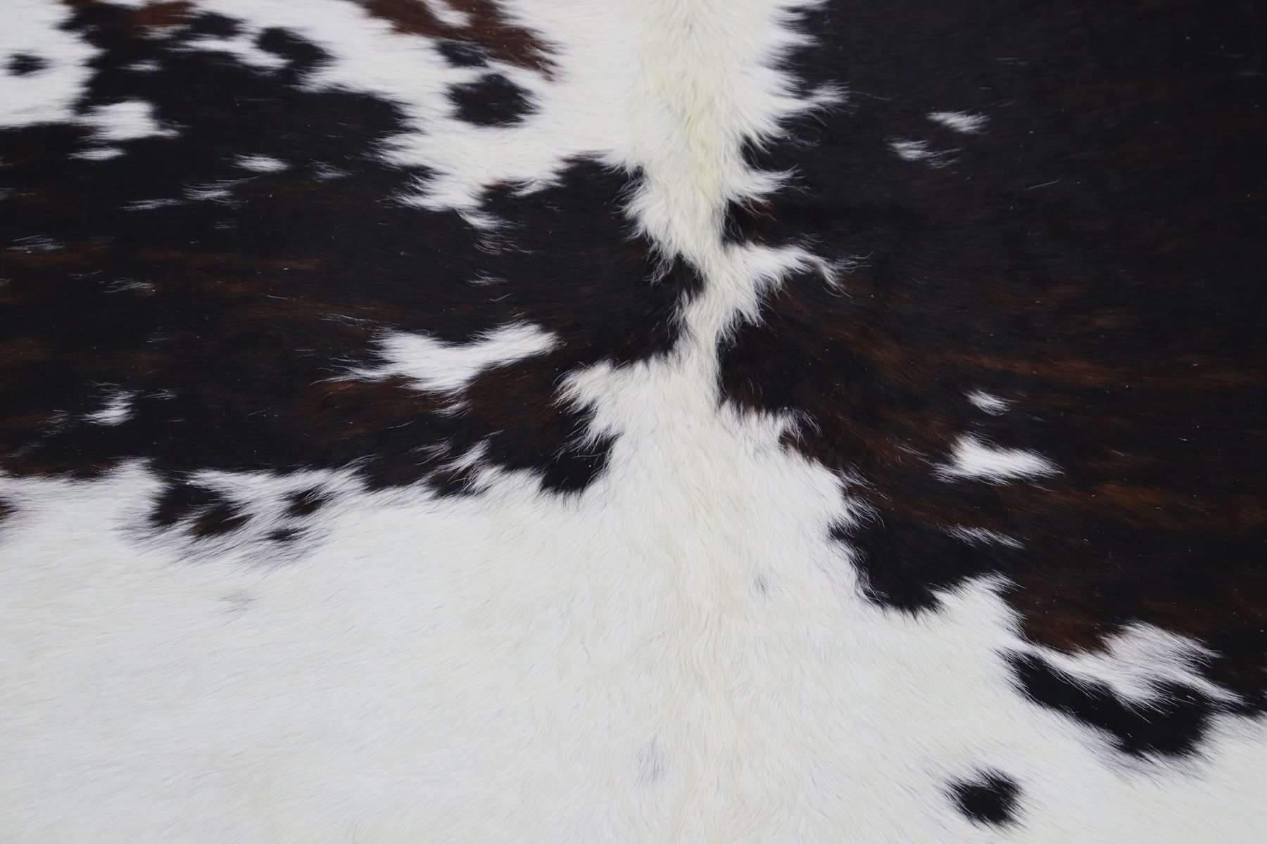 Tricolor (6.3 X 6.1 ft.) Exact As Photo BRAZILIAN Cowhide Rug | 100% Natural Cowhide Area Rug | Real Leather Cow Skin Rug | BZ253