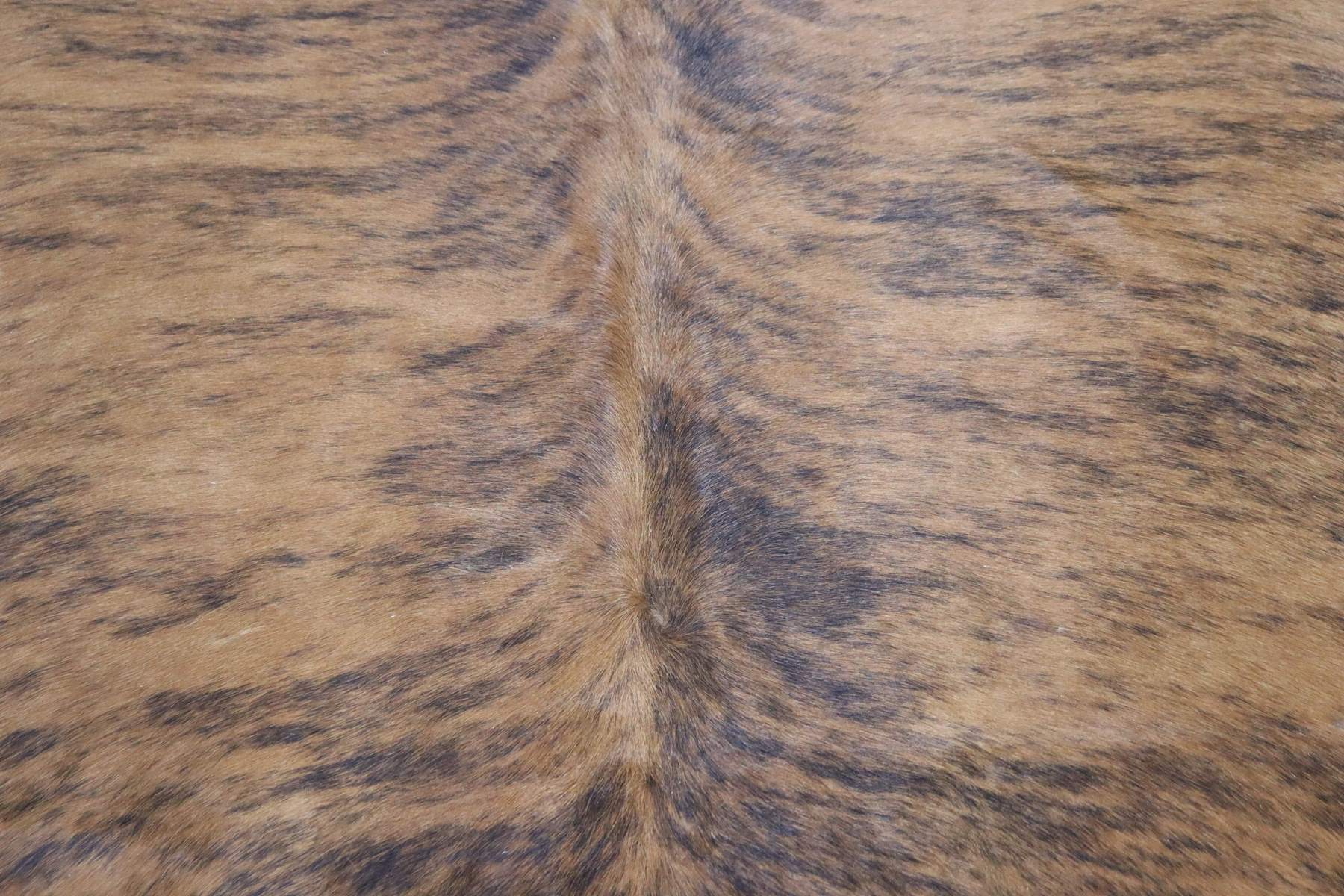 Tricolor Brindle (6.9 X 5.10 ft.) Exact As Photo BRAZILIAN Cowhide Rug | 100% Natural Cowhide Area Rug | Real Leather Cow Skin Rug | BZ272