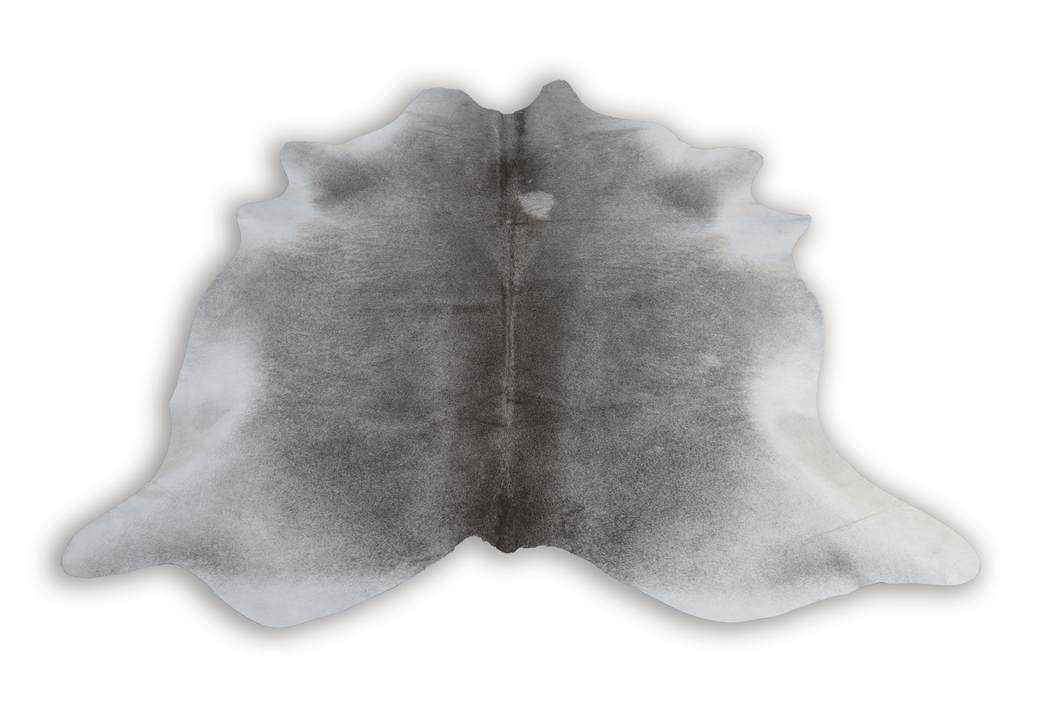 Gray (6.5 X 6.11 ft.) Exact As Photo BRAZILIAN Cowhide Rug | 100% Natural Cowhide Area Rug | Real Leather Cow Skin Rug | BZ282