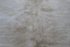 Light Brown White (6.7 X 6.3 ft.) Exact As Photo BRAZILIAN Cowhide Rug | 100% Natural Cowhide Area Rug | Real Leather Cow Skin Rug | BZ319