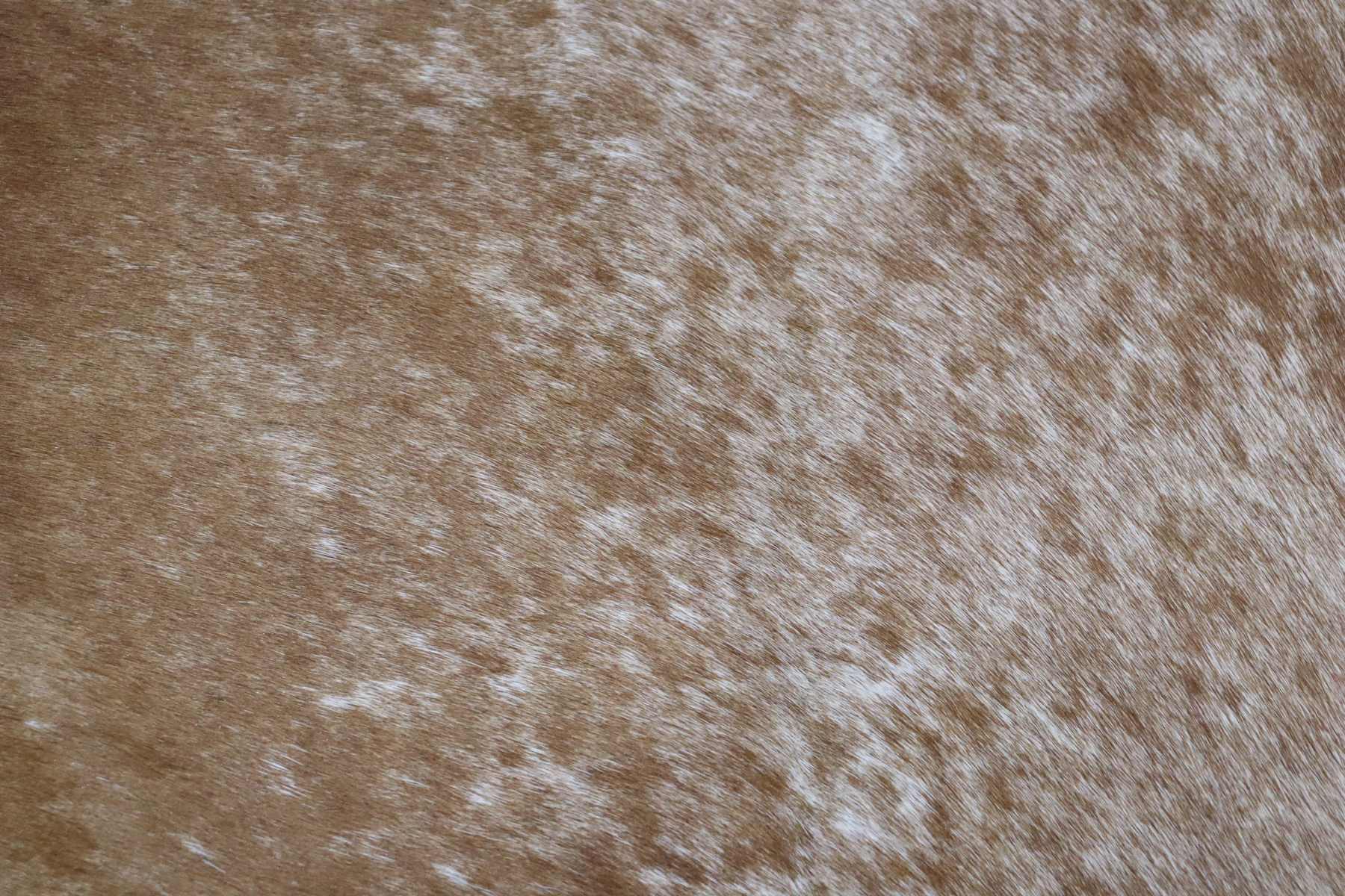 Brown White (6.4 X 6.1 ft.) Exact As Photo BRAZILIAN Cowhide Rug | 100% Natural Cowhide Area Rug | Real Leather Cow Skin Rug | BZ337