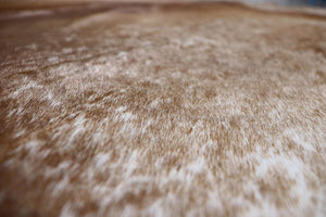 Brown White (6.4 X 6.1 ft.) Exact As Photo BRAZILIAN Cowhide Rug | 100% Natural Cowhide Area Rug | Real Leather Cow Skin Rug | BZ337