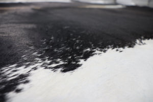Tricolor (6.11 X 5.5 ft.) Exact As Photo BRAZILIAN Cowhide Rug | 100% Natural Cowhide Area Rug | Real Leather Cow Skin Rug | BZ343