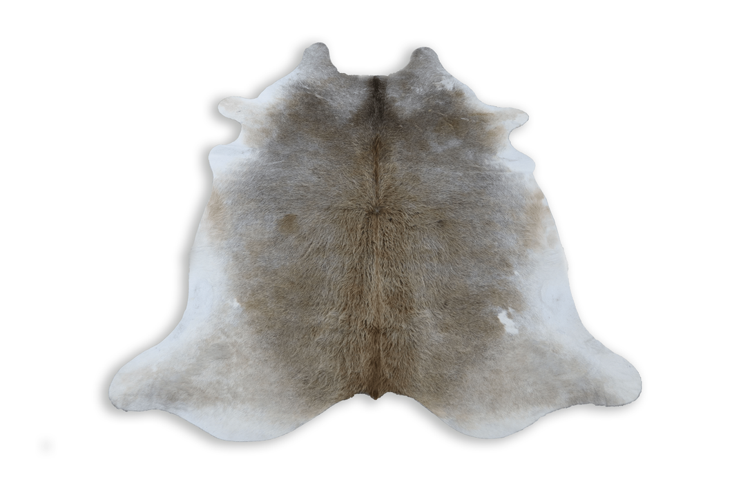 Tricolor (6.9 X 6.4 ft.) Exact As Photo BRAZILIAN Cowhide Rug | 100% Natural Cowhide Area Rug | Real Leather Cow Skin Rug | BZ352
