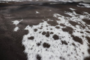 Tricolor (6.7 X 5.11 ft.) Exact As Photo BRAZILIAN Cowhide Rug | 100% Natural Cowhide Area Rug | Real Leather Cow Skin Rug | BZ353
