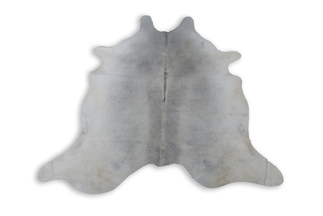 Grey (7.2 X 6.5 ft.) Exact As Photo BRAZILIAN Cowhide Rug | 100% Natural Cowhide Area Rug | Real Leather Cow Skin Rug | BZ357